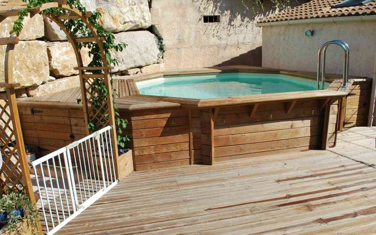 piscine en bois