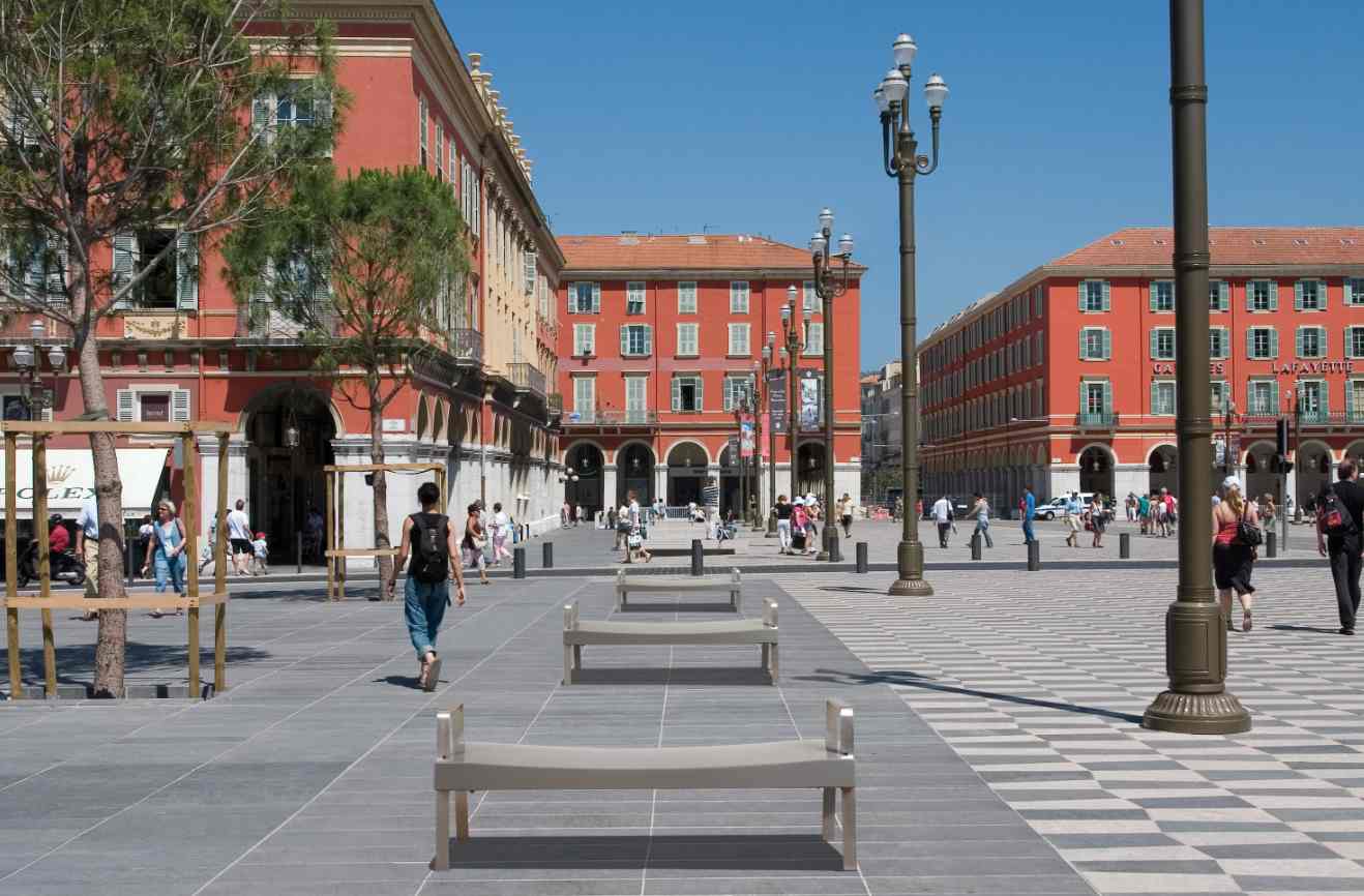 Place Masséna à Nice